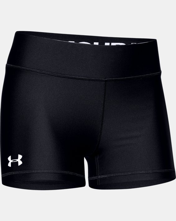 Women's UA Team Shorty Shorts in Black image number 4